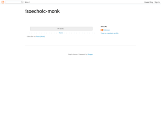 isoechoic-monk.blogspot.com screenshot