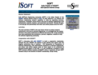 isoft.acm.org screenshot