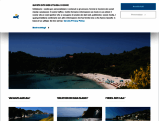 isoladelba.it screenshot