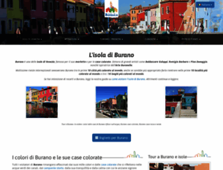 isoladiburano.it screenshot