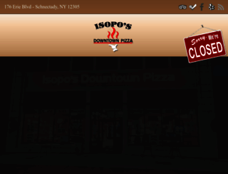 isoposdowntownpizza.com screenshot