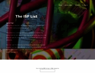 isp-list.biz screenshot