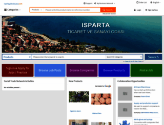 isparta.globalpiyasa.com screenshot