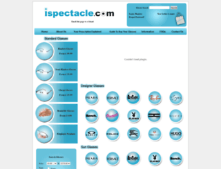 ispectacle.com screenshot