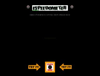 ispeedometer.com screenshot