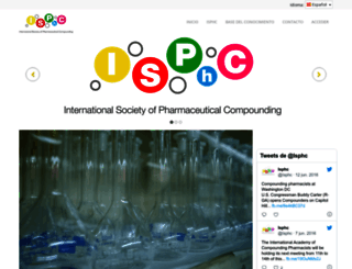isphc.org screenshot
