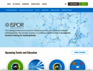 ispor.org screenshot