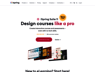 ispring.com screenshot