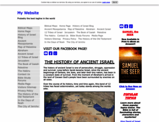 israel-a-history-of.com screenshot