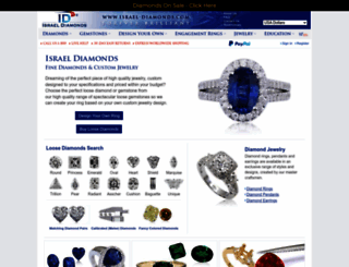 israel-diamonds.com screenshot
