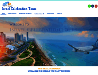 israelcelebrationtours.com screenshot