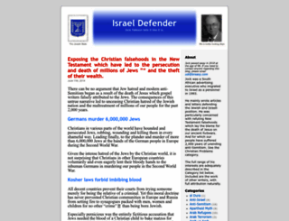israeldefender.com screenshot