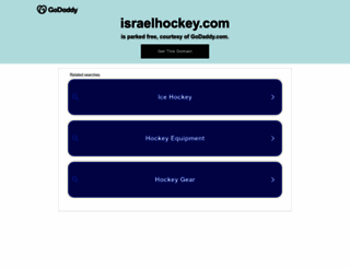 israelhockey.com screenshot