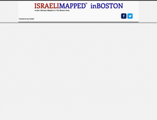 israelimappedinboston.com screenshot
