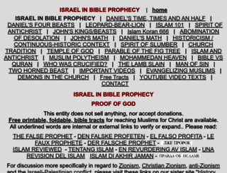 israelinbibleprophecy.com screenshot