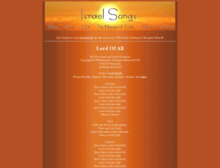 israelsongs.com screenshot