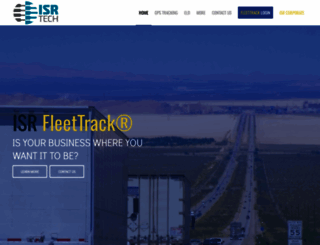 isrfleettrack.com screenshot
