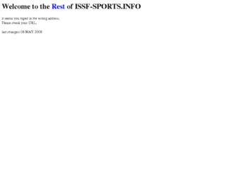 issf-sports.info screenshot
