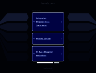 isssste.com screenshot