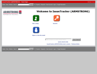 issuetracker.armlink.com screenshot