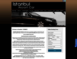 istanbulairportcar.com screenshot