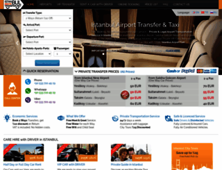 istanbulairportstransfer.net screenshot