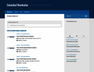istanbulbankalar.com screenshot