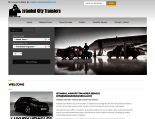 istanbulcitytransfers.com screenshot