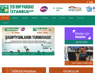 istanbulcup.com screenshot