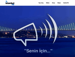 istanbulfm.com.tr screenshot