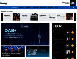 istanbulfm.com.tr screenshot