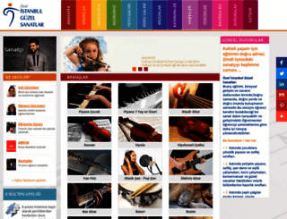 istanbulguzelsanatlar.com screenshot