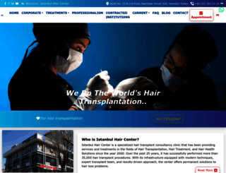 istanbulhaircenter.com screenshot