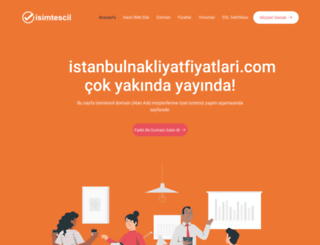 istanbulnakliyatfiyatlari.com screenshot