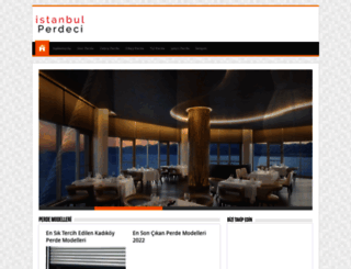 istanbulperdeci.com screenshot