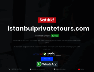 istanbulprivatetours.com screenshot