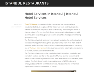 istanbulrestaurantsblog.wordpress.com screenshot