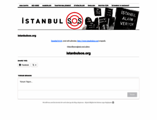 istanbulsos.wordpress.com screenshot
