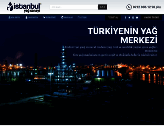 istanbulyagsanayi.com.tr screenshot