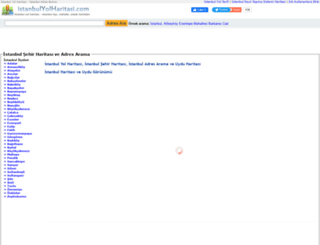 istanbulyolharitasi.com screenshot