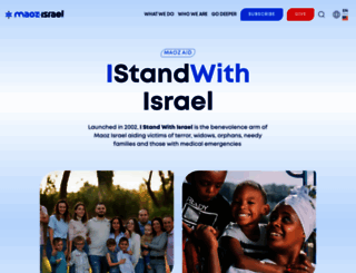 istandwithisrael.com screenshot