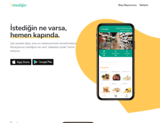 istedigin.com screenshot