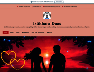 istikharaaduas.wordpress.com screenshot