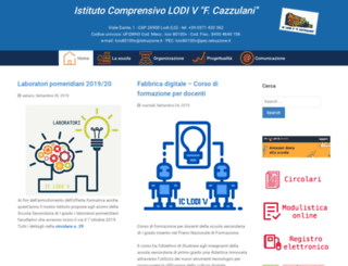 istitutocazzulani.gov.it screenshot
