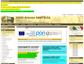 istitutosantelia.gov.it screenshot