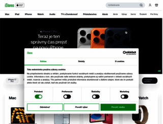 istores.sk screenshot
