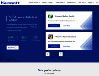 isumsoft.com screenshot