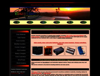 isustainaustralia.com.au screenshot