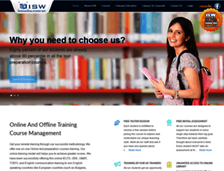isw-india.com screenshot