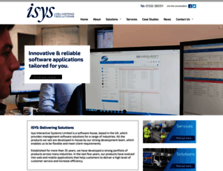 isys.uk.com screenshot